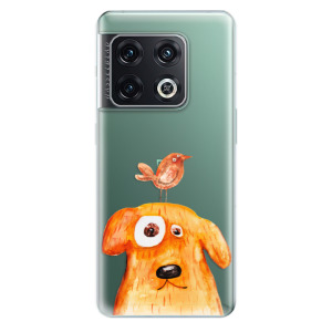 Silikonové odolné pouzdro iSaprio - Dog And Bird na mobil OnePlus 10 Pro