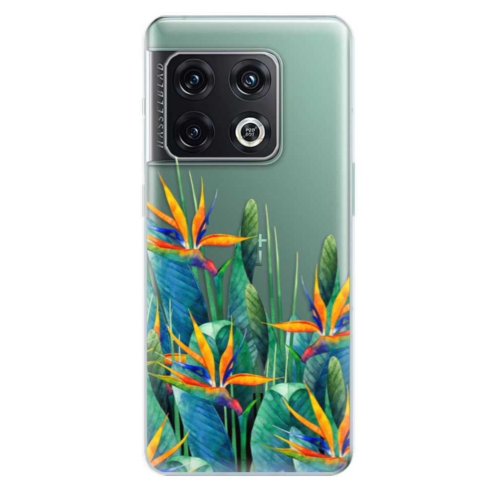 Odolné silikonové pouzdro iSaprio - Exotic Flowers - OnePlus 10 Pro