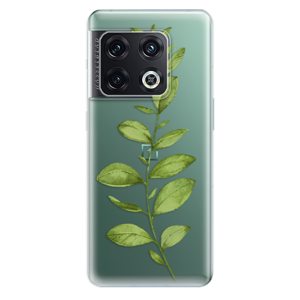 Odolné silikonové pouzdro iSaprio - Green Plant 01 - OnePlus 10 Pro