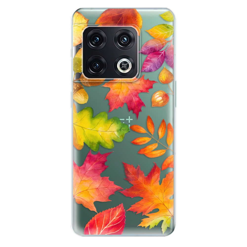 Odolné silikonové pouzdro iSaprio - Autumn Leaves 01 - OnePlus 10 Pro