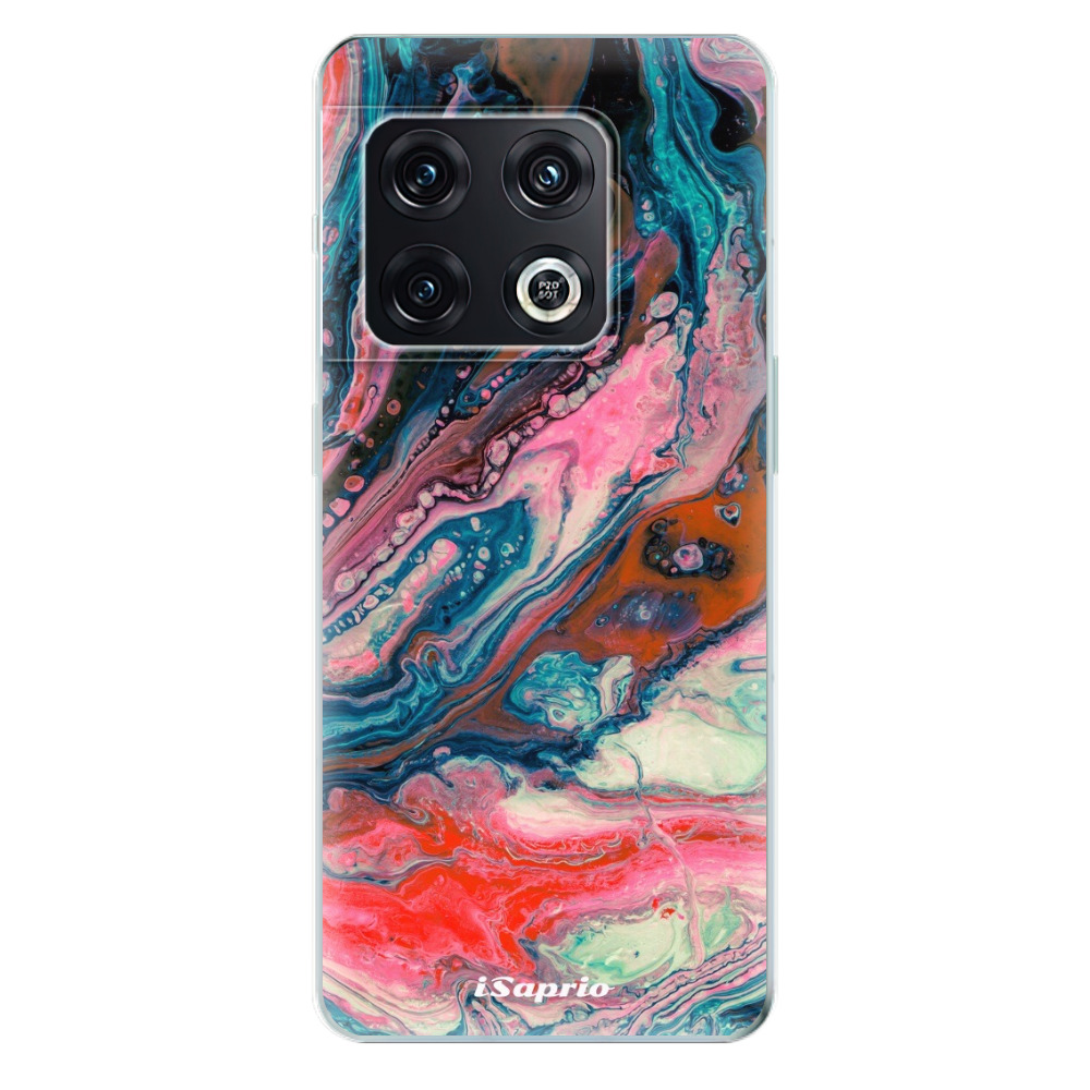 Odolné silikonové pouzdro iSaprio - Abstract Paint 01 - OnePlus 10 Pro