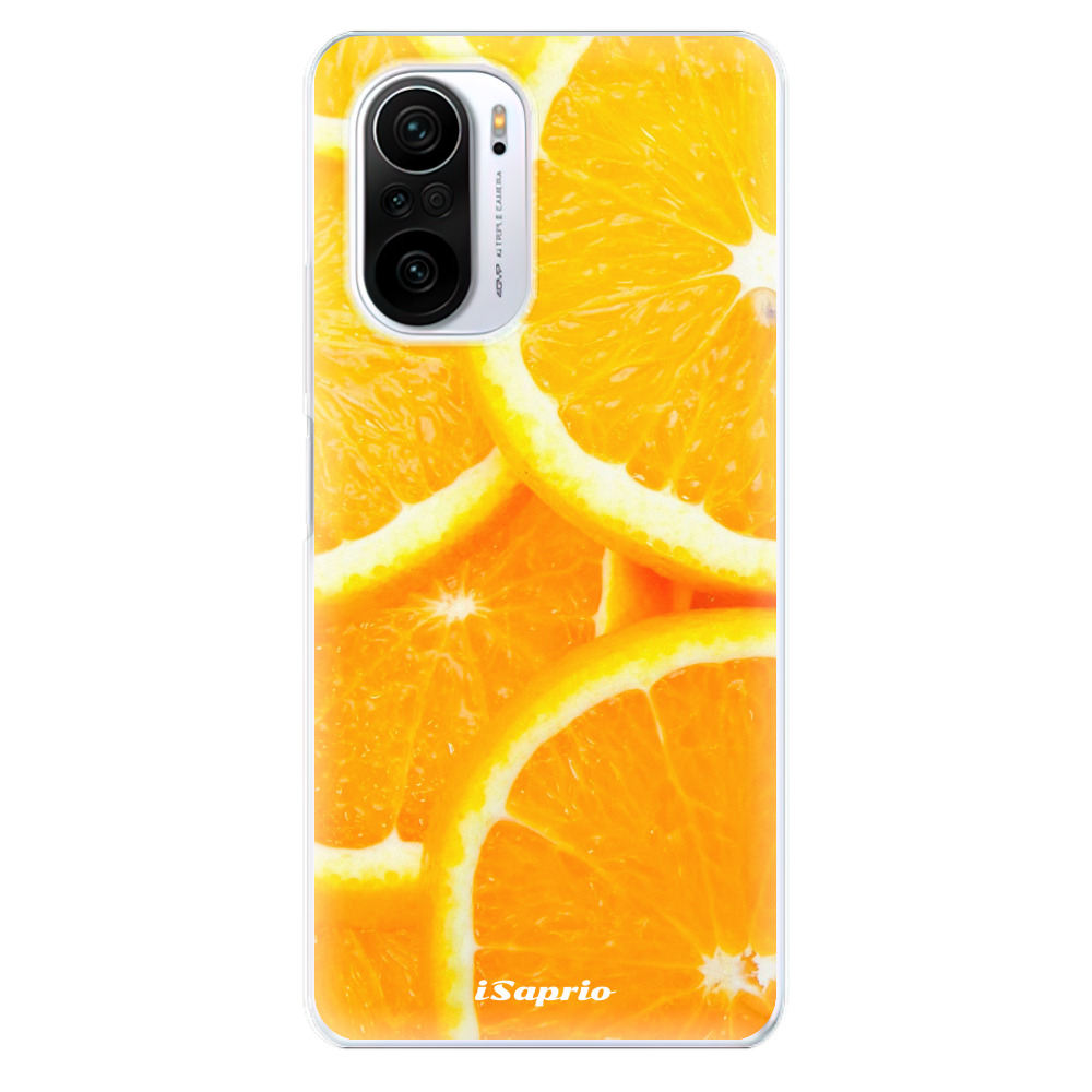 Odolné silikonové pouzdro iSaprio - Orange 10 - Xiaomi Poco F3
