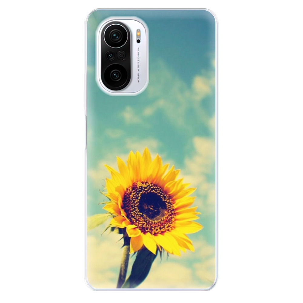 Odolné silikonové pouzdro iSaprio - Sunflower 01 - Xiaomi Poco F3