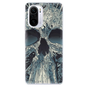 Silikonové odolné pouzdro iSaprio - Abstract Skull na mobil Xiaomi Poco F3