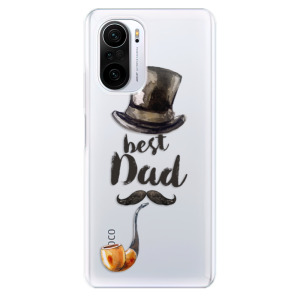 Silikonové odolné pouzdro iSaprio - Best Dad na mobil Xiaomi Poco F3