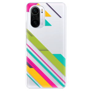 Silikonové odolné pouzdro iSaprio - Color Stripes 03 na mobil Xiaomi Poco F3