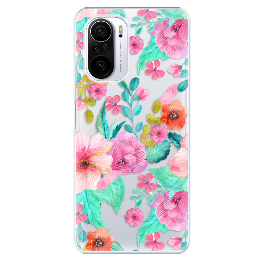 Odolné silikonové pouzdro iSaprio - Flower Pattern 01 - Xiaomi Poco F3