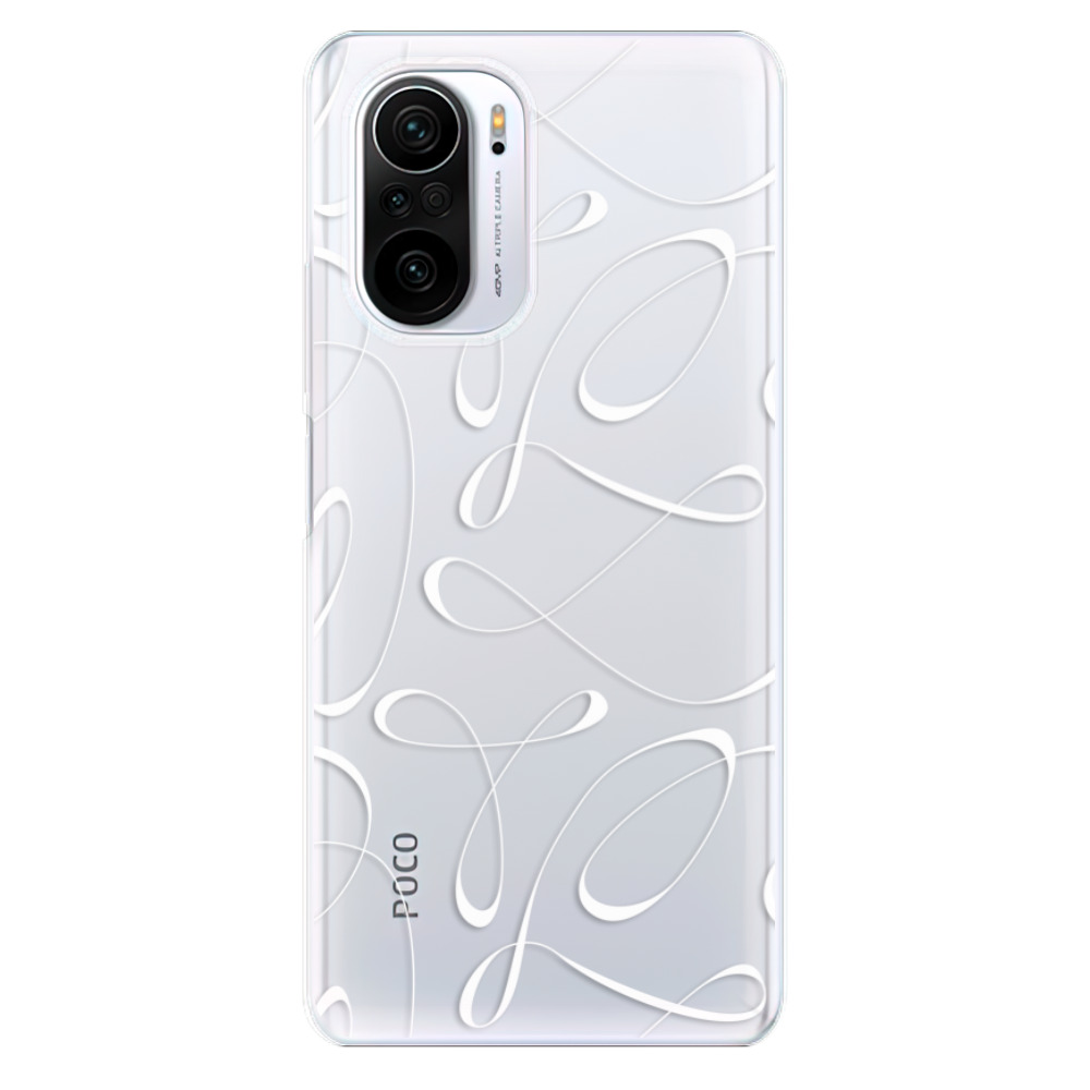 Odolné silikonové pouzdro iSaprio - Fancy - white - Xiaomi Poco F3