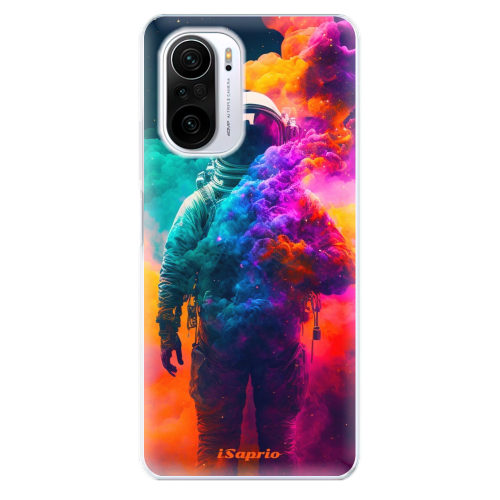 Odolné silikonové pouzdro iSaprio - Astronaut in Colors - Xiaomi Poco F3