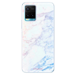Silikonové pouzdro iSaprio - Vivo Y21 / Y21s / Y33s - Raibow Marble 10