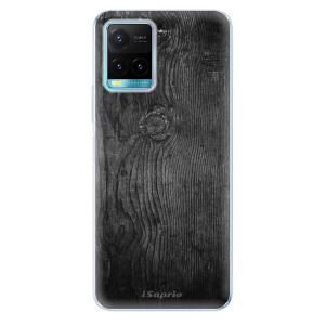 Silikonové odolné pouzdro iSaprio - Black Wood 13 na mobil Vivo Y21 / Y21s / Y33s