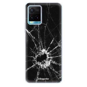 Silikonové odolné pouzdro iSaprio - Broken Glass 10 na mobil Vivo Y21 / Y21s / Y33s