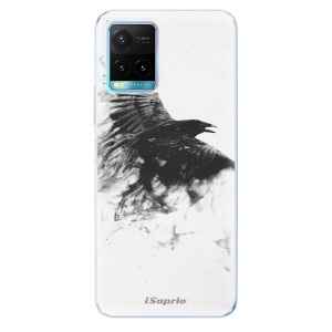 Silikonové odolné pouzdro iSaprio - Dark Bird 01 na mobil Vivo Y21 / Y21s / Y33s