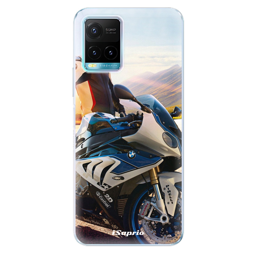 Odolné silikonové pouzdro iSaprio - Motorcycle 10 - Vivo Y21 / Y21s / Y33s