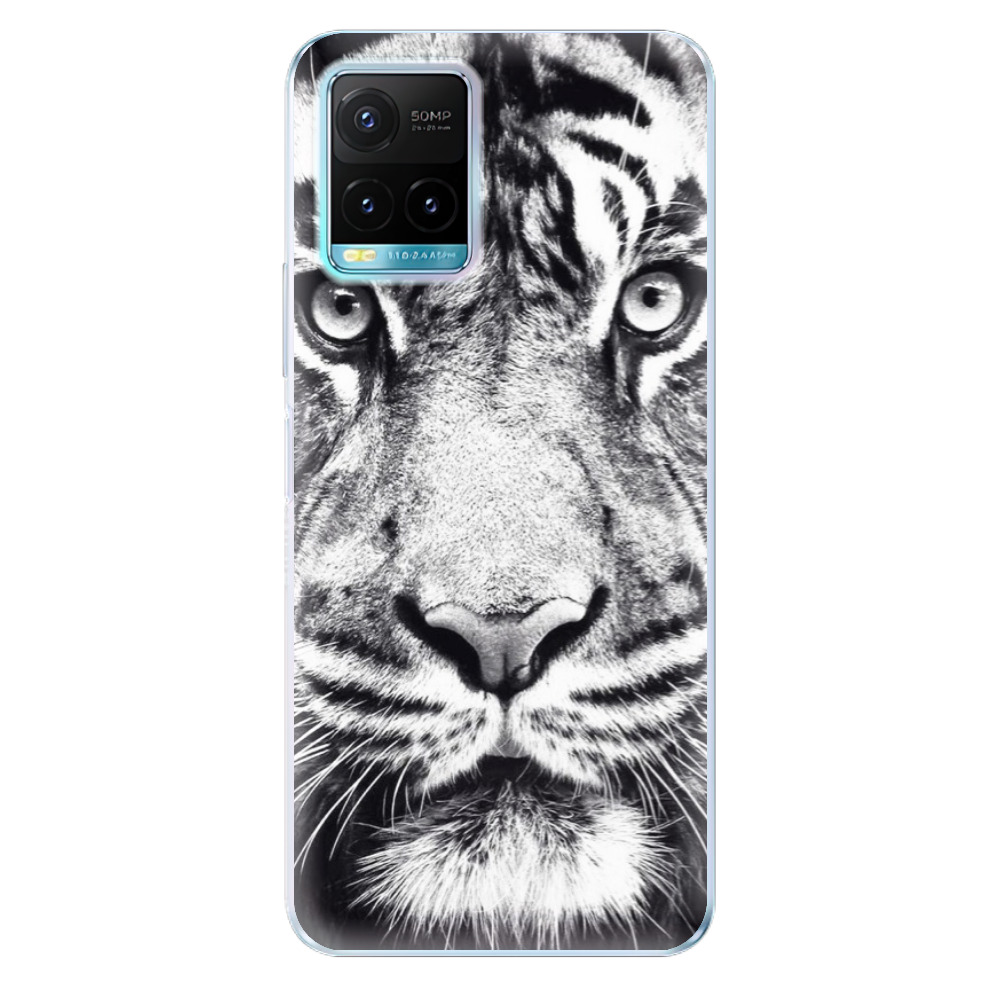 Silikonové odolné pouzdro iSaprio - Tiger Face na mobil Vivo Y21 / Y21s / Y33s (Odolný silikonový kryt, obal, pouzdro iSaprio - Tiger Face na mobilní telefon Vivo Y21 / Y21s / Y33s)