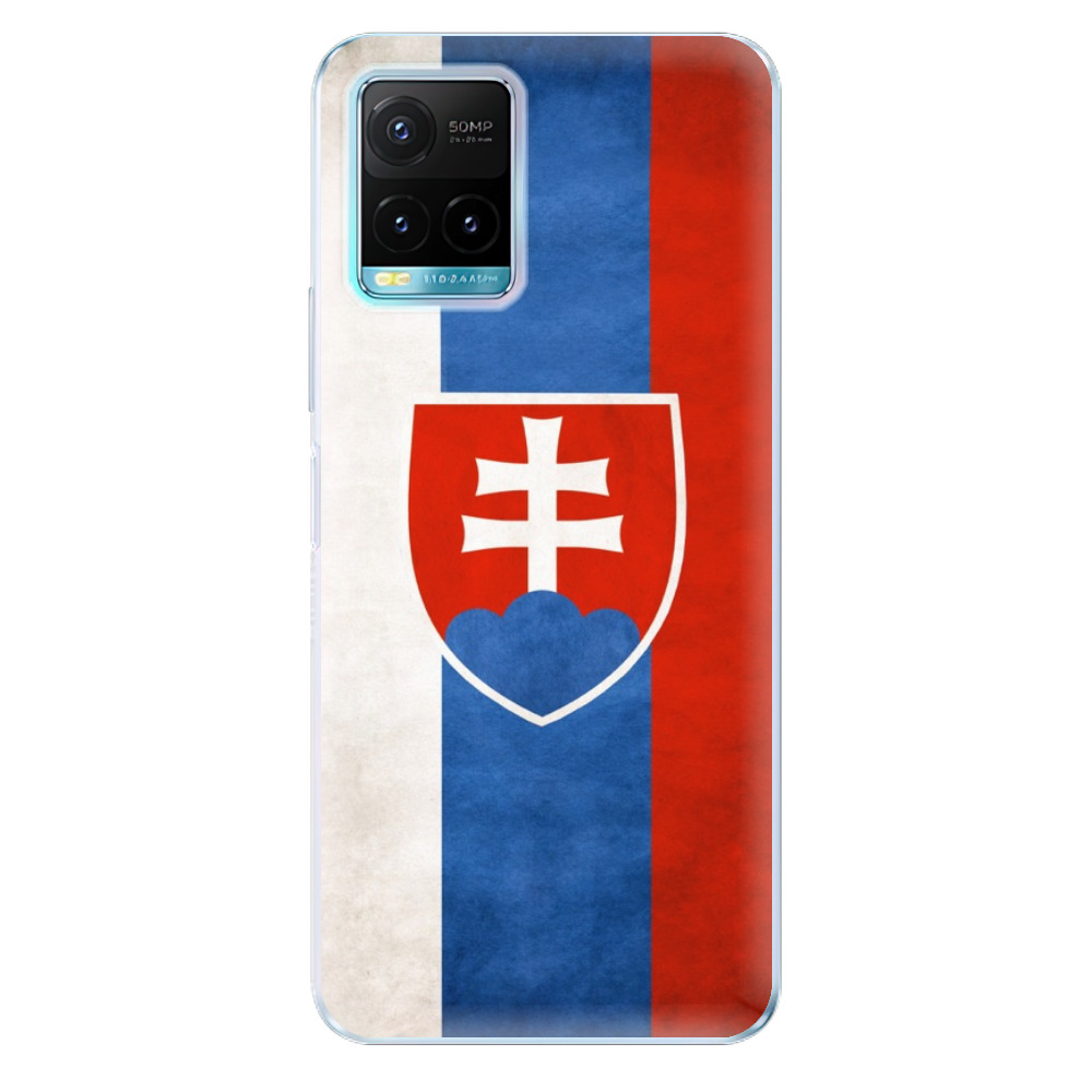 Odolné silikonové pouzdro iSaprio - Slovakia Flag - Vivo Y21 / Y21s / Y33s