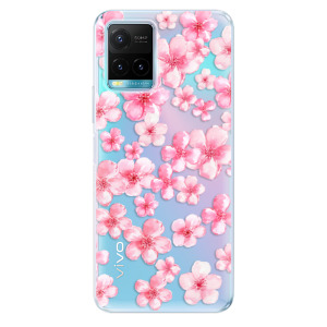 Silikonové odolné pouzdro iSaprio - Flower Pattern 05 na mobil Vivo Y21 / Y21s / Y33s