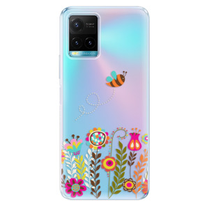 Silikonové odolné pouzdro iSaprio - Bee 01 na mobil Vivo Y21 / Y21s / Y33s