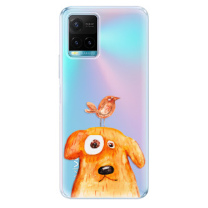 Silikonové odolné pouzdro iSaprio - Dog And Bird na mobil Vivo Y21 / Y21s / Y33s