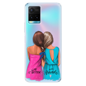 Silikonové odolné pouzdro iSaprio - Best Friends na mobil Vivo Y21 / Y21s / Y33s