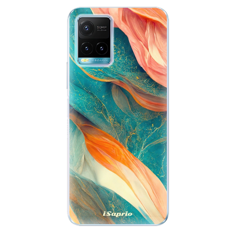 Odolné silikonové pouzdro iSaprio - Abstract Marble - Vivo Y21 / Y21s / Y33s