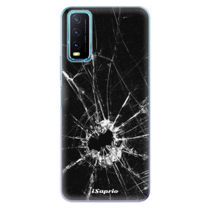Silikonové odolné pouzdro iSaprio - Broken Glass 10 na mobil Vivo Y20s