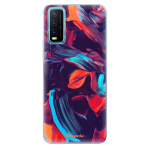 Silikonové odolné pouzdro iSaprio - Color Marble 19 na mobil Vivo Y20s