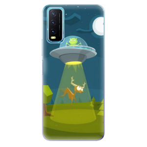 Silikonové odolné pouzdro iSaprio - Alien 01 na mobil Vivo Y20s