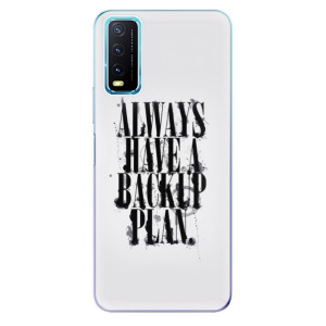 Silikonové odolné pouzdro iSaprio - Backup Plan na mobil Vivo Y20s