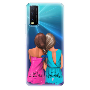Silikonové odolné pouzdro iSaprio - Best Friends na mobil Vivo Y20s