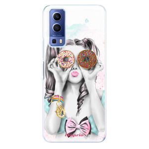 Silikonové odolné pouzdro iSaprio - Donuts 10 na mobil Vivo Y52 5G