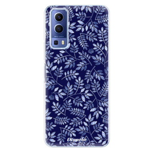 Silikonové odolné pouzdro iSaprio - Blue Leaves 05 na mobil Vivo Y52 5G