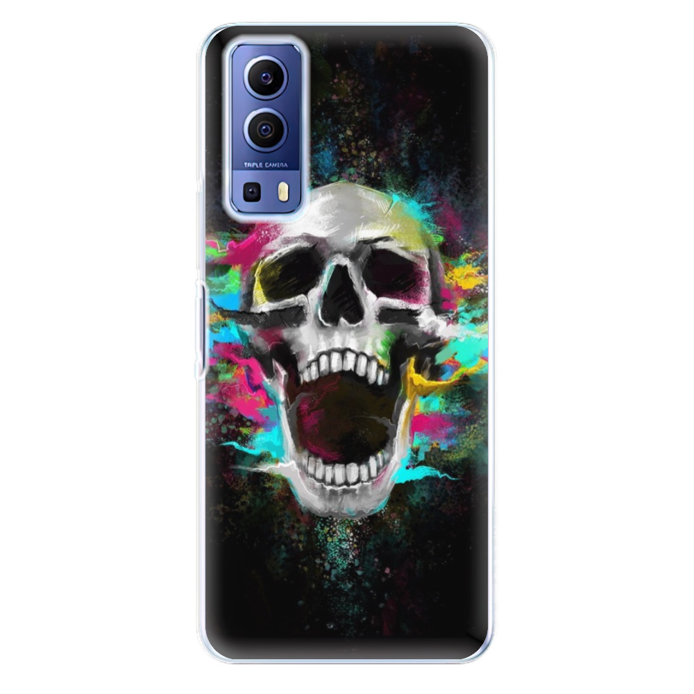 Odolné silikonové pouzdro iSaprio - Skull in Colors - Vivo Y52 5G