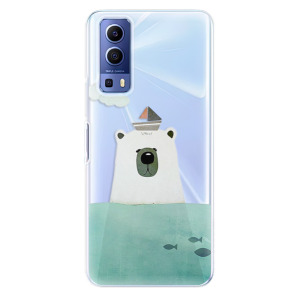 Silikonové odolné pouzdro iSaprio - Bear With Boat na mobil Vivo Y52 5G