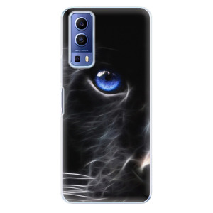 Silikonové odolné pouzdro iSaprio - Black Puma na mobil Vivo Y52 5G