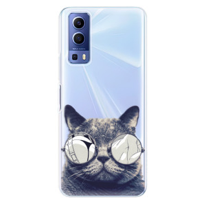 Silikonové odolné pouzdro iSaprio - Crazy Cat 01 na mobil Vivo Y52 5G