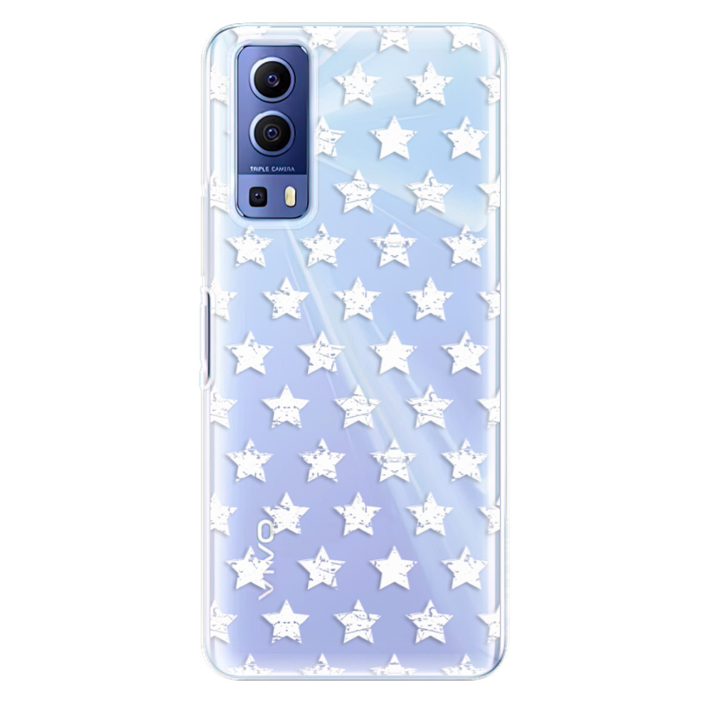 Odolné silikonové pouzdro iSaprio - Stars Pattern - white - Vivo Y52 5G