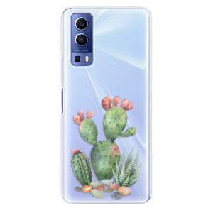 Silikonové odolné pouzdro iSaprio - Cacti 01 na mobil Vivo Y52 5G