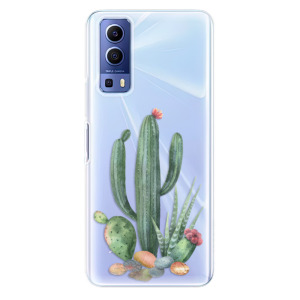 Silikonové odolné pouzdro iSaprio - Cacti 02 na mobil Vivo Y52 5G