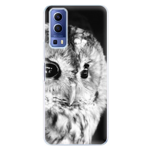 Silikonové odolné pouzdro iSaprio - BW Owl na mobil Vivo Y52 5G