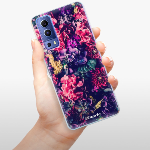 Silikonové pouzdro iSaprio - Vivo Y72 5G - Flowers 10