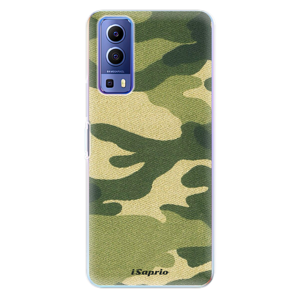Odolné silikonové pouzdro iSaprio - Green Camuflage 01 - Vivo Y72 5G