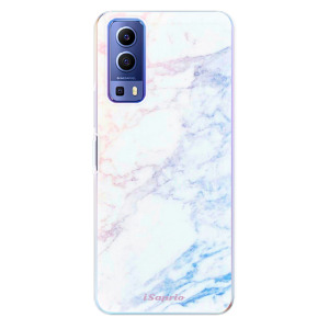 Silikonové pouzdro iSaprio - Vivo Y72 5G - Raibow Marble 10