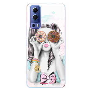 Silikonové odolné pouzdro iSaprio - Donuts 10 na mobil Vivo Y72 5G