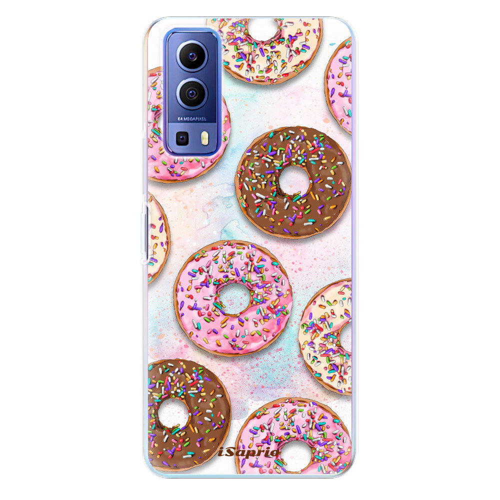 Silikonové odolné pouzdro iSaprio - Donuts 11 na mobil Vivo Y72 5G (Odolný silikonový kryt, obal, pouzdro iSaprio - Donuts 11 na mobilní telefon Vivo Y72 5G)