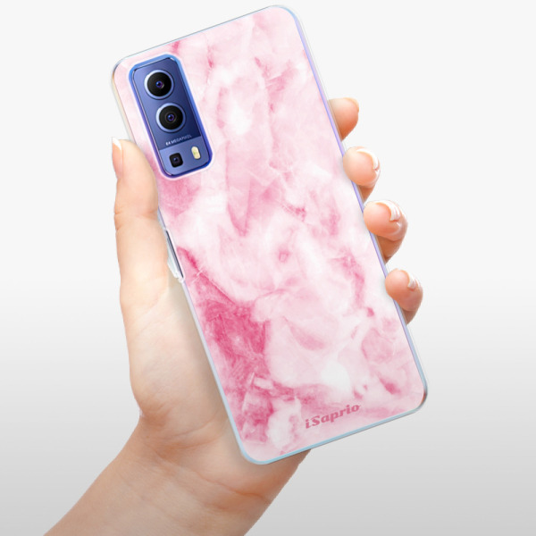Silikonové pouzdro iSaprio - Vivo Y72 5G - RoseMarble 16