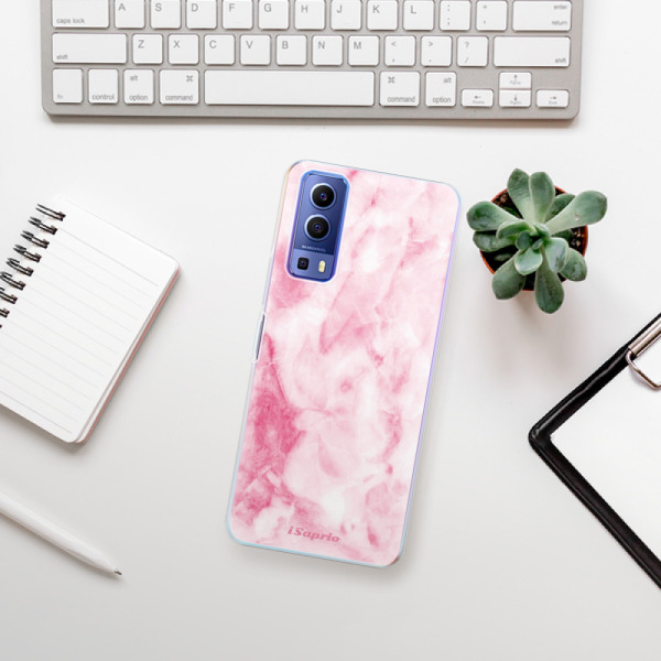 Silikonové pouzdro iSaprio - Vivo Y72 5G - RoseMarble 16