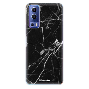 Silikonové odolné pouzdro iSaprio - Black Marble 18 na mobil Vivo Y72 5G