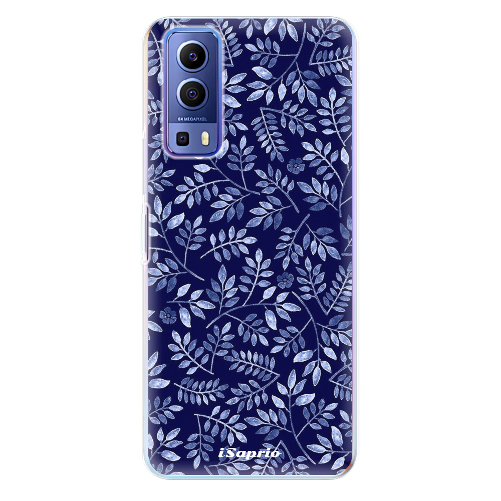 Silikonové odolné pouzdro iSaprio - Blue Leaves 05 na mobil Vivo Y72 5G (Odolný silikonový kryt, obal, pouzdro iSaprio - Blue Leaves 05 na mobilní telefon Vivo Y72 5G)