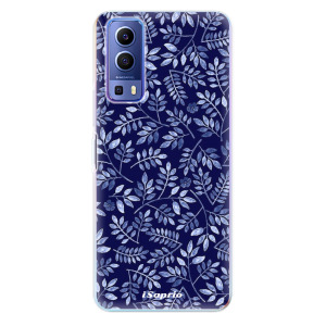 Silikonové odolné pouzdro iSaprio - Blue Leaves 05 na mobil Vivo Y72 5G